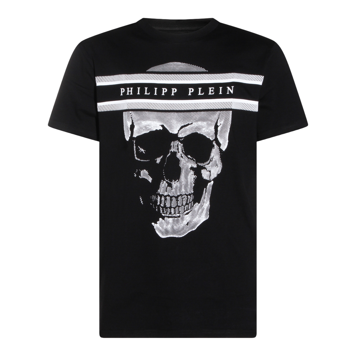 Black T-Shirt with Round Neckline