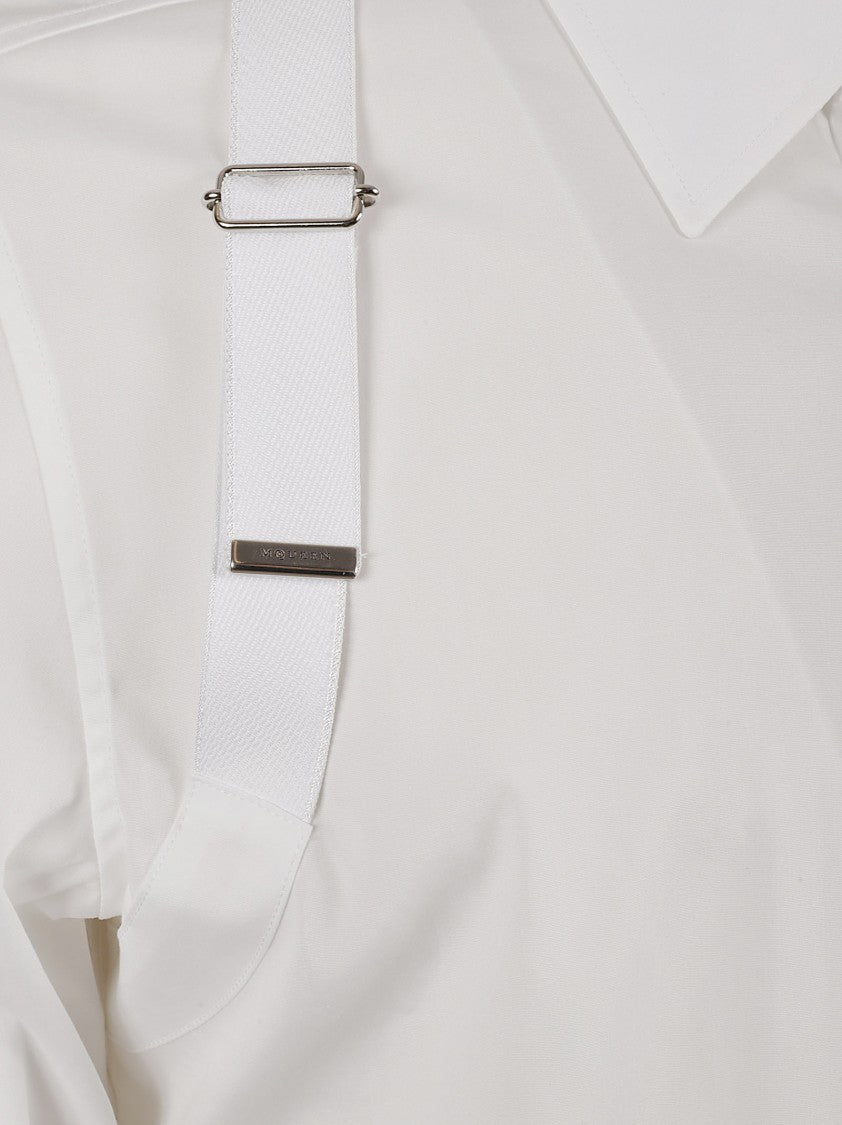 Structured White Shirt With Classic Collar