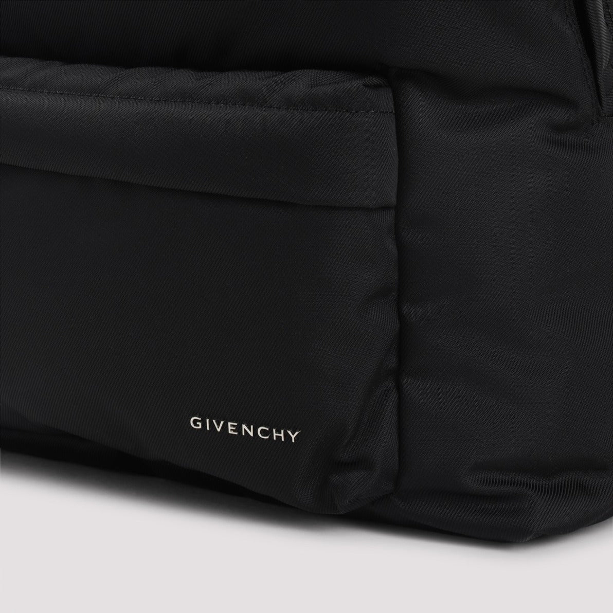 Rounded Silhouette Backpack With Subtle Logo Detail