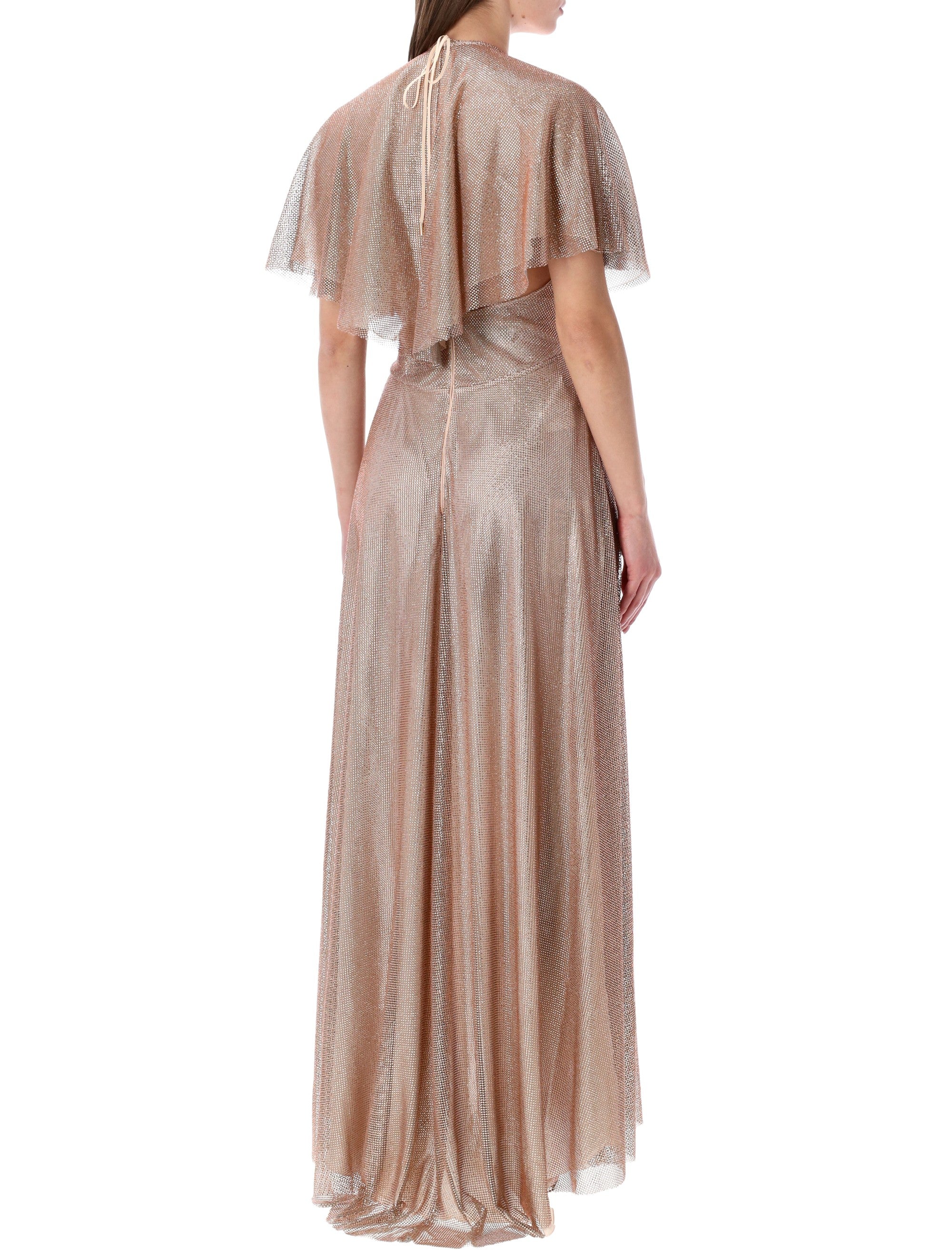 Evening Dress With Micro Sequins
