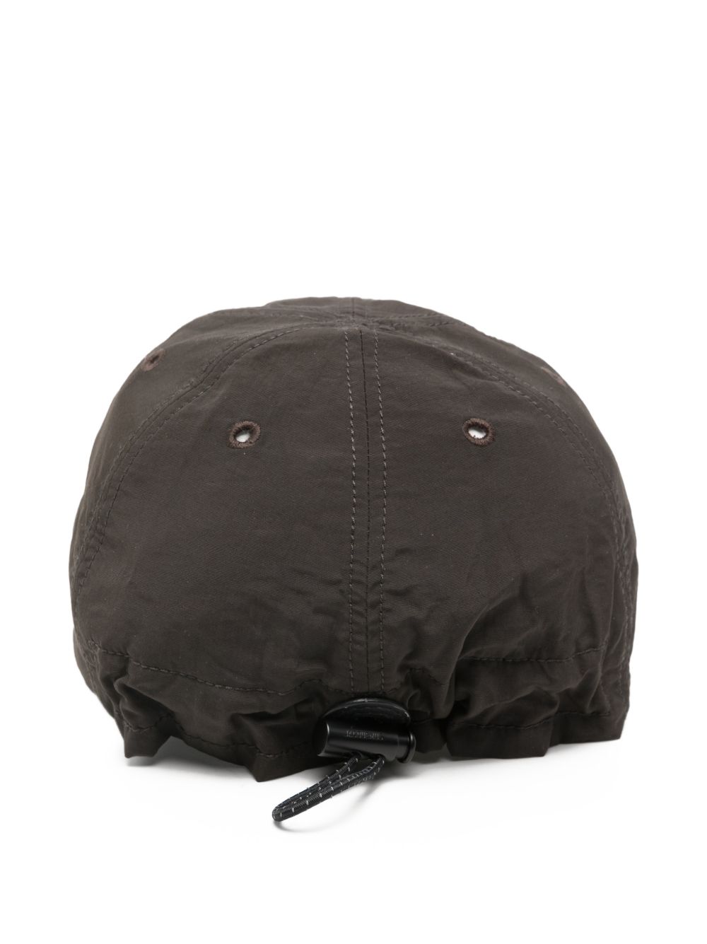 Dark Brown Logo Embroidered Hat