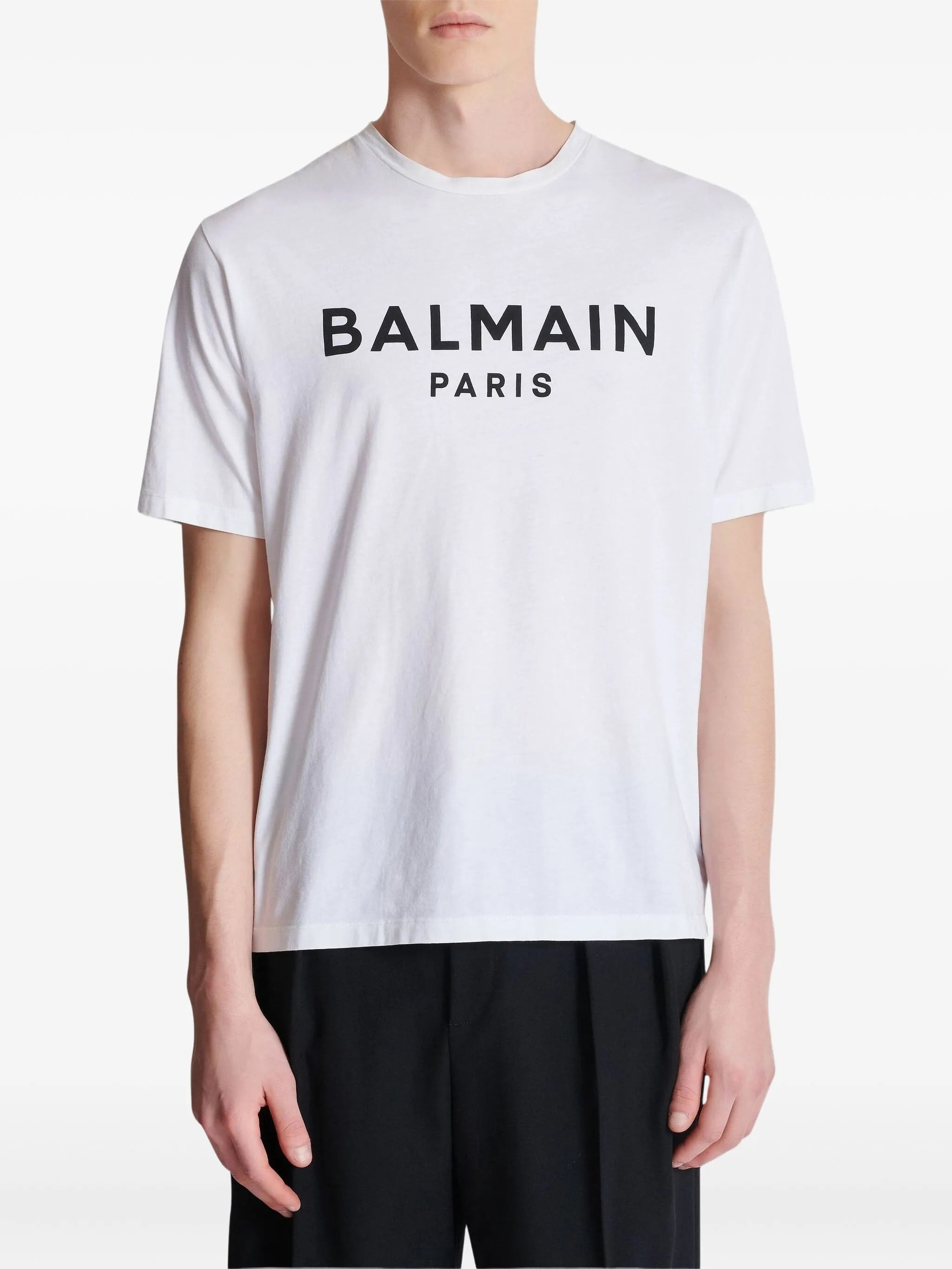 White Loose Ss Bold Logo T-Shirt