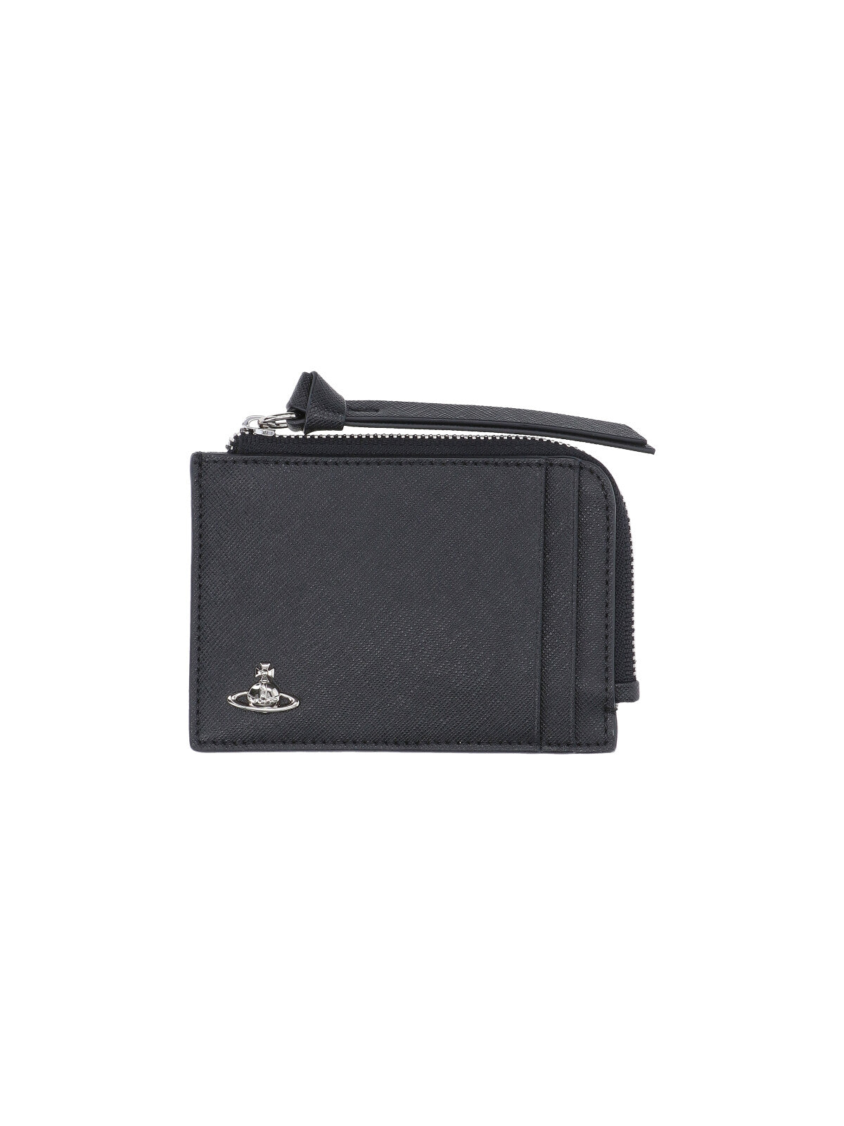 "Orb" Zip Cardholder – Black