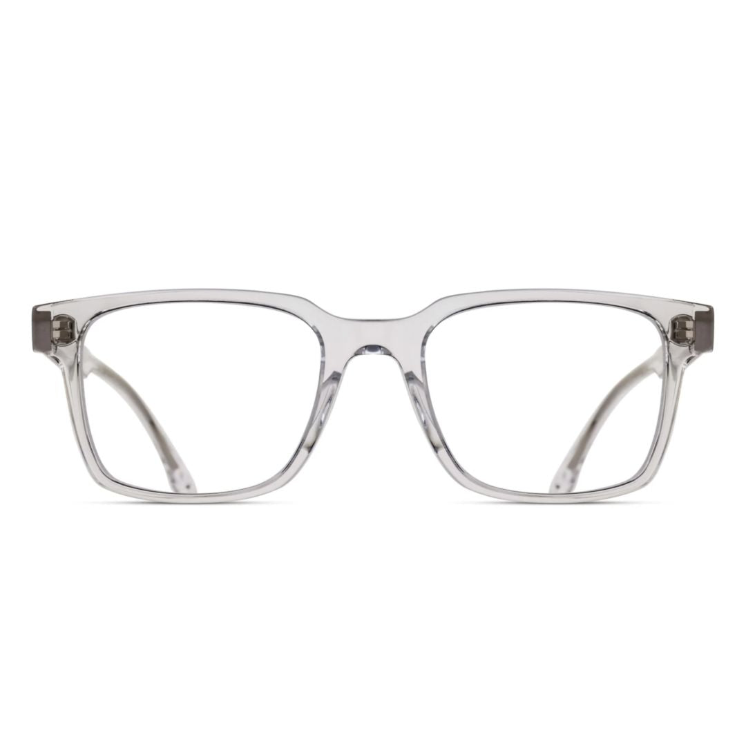 M1035.Rx Transparent Acetate Eyeglasses with Smoky Tint