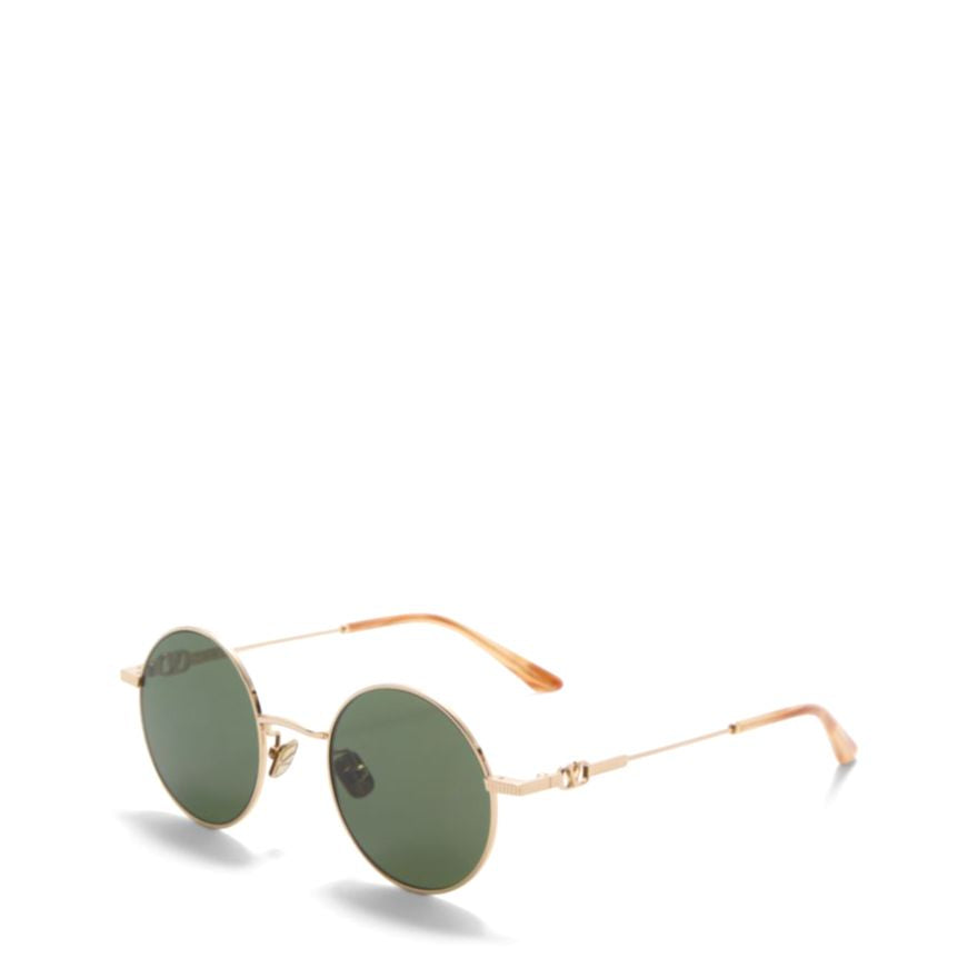 Vls-173 Classic Round Frame Sunglasses