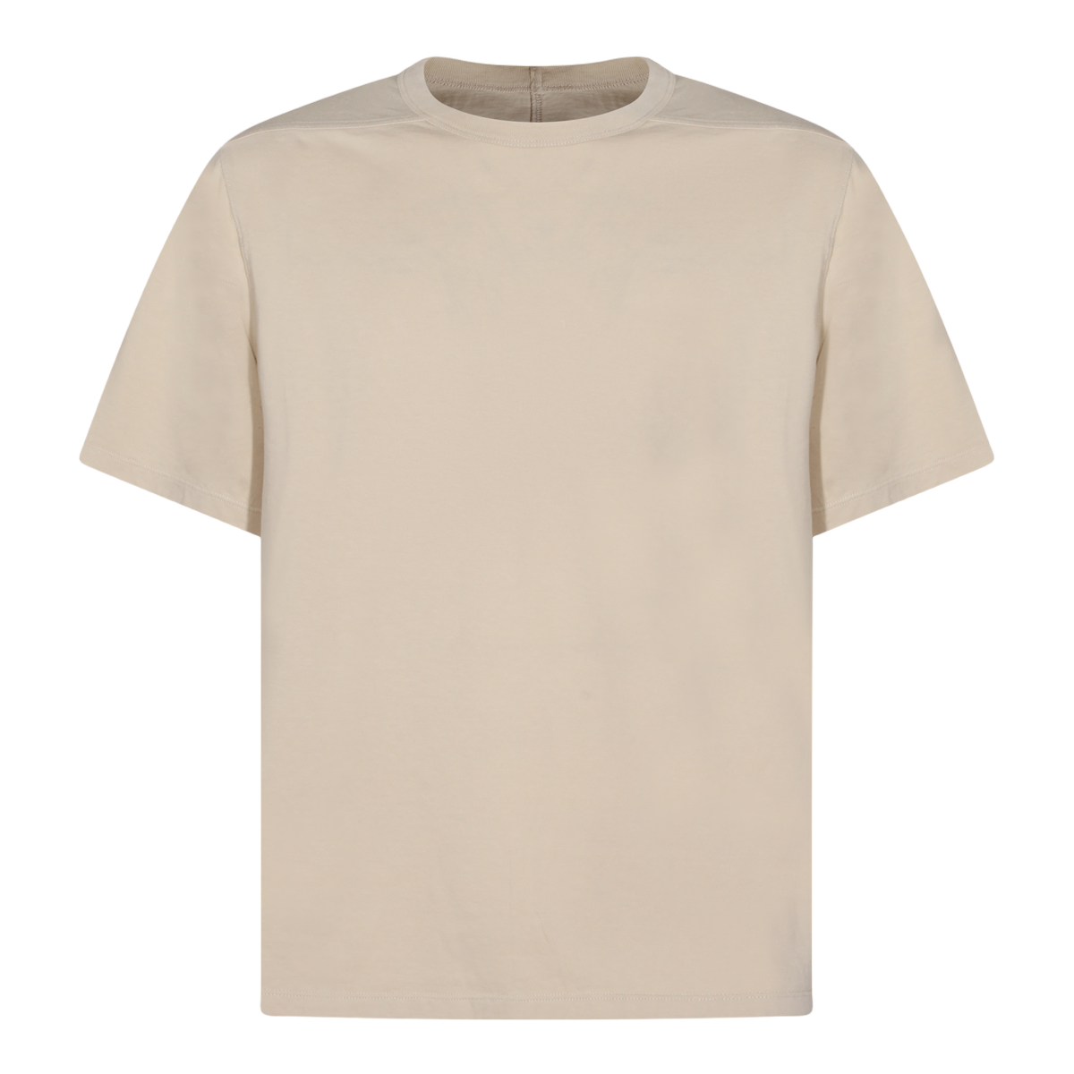 Short-Sleeved Crew Neck T-Shirt with Relaxed Fit