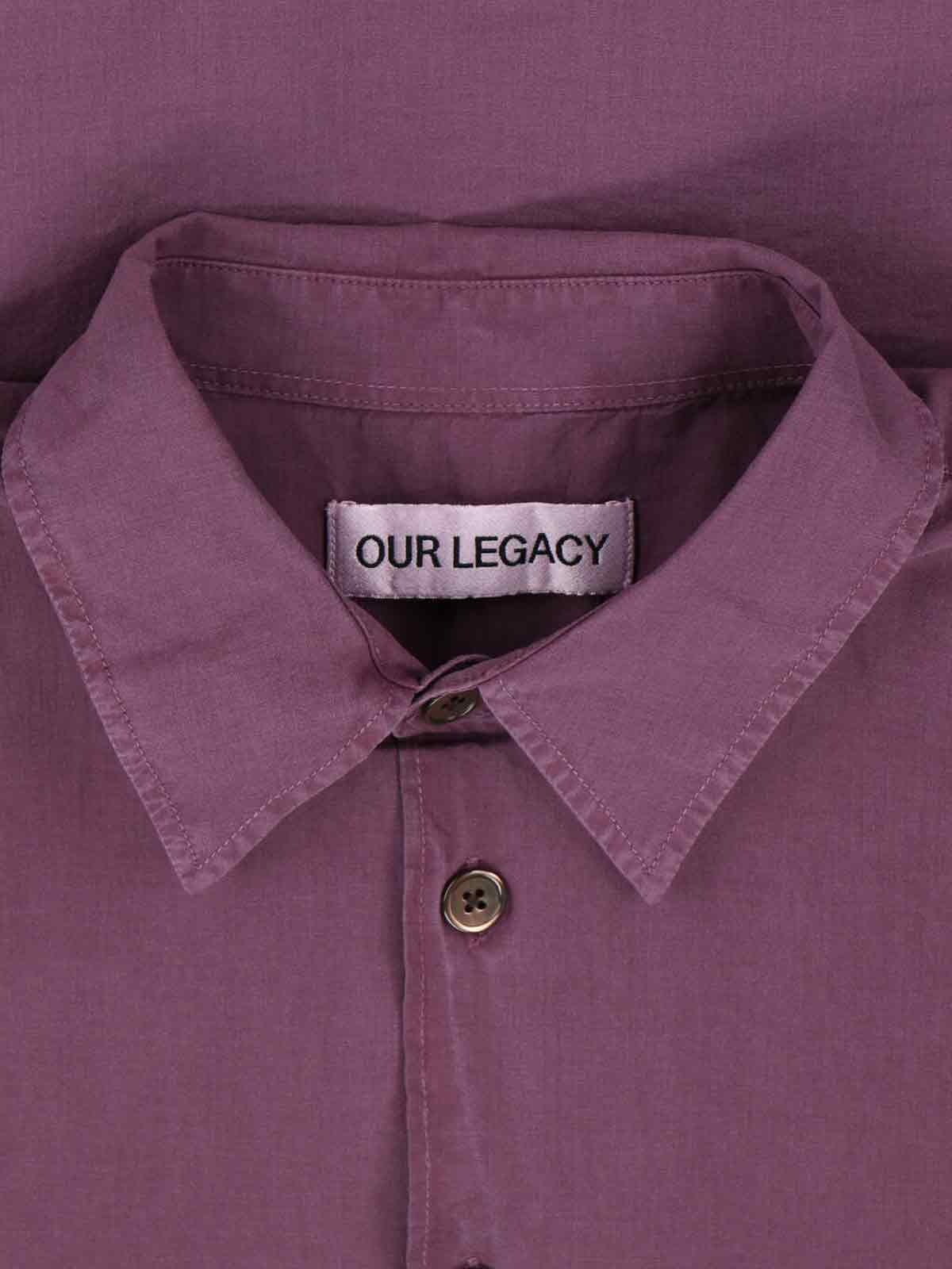 “Beyond” Button-Up Shirt – Purple