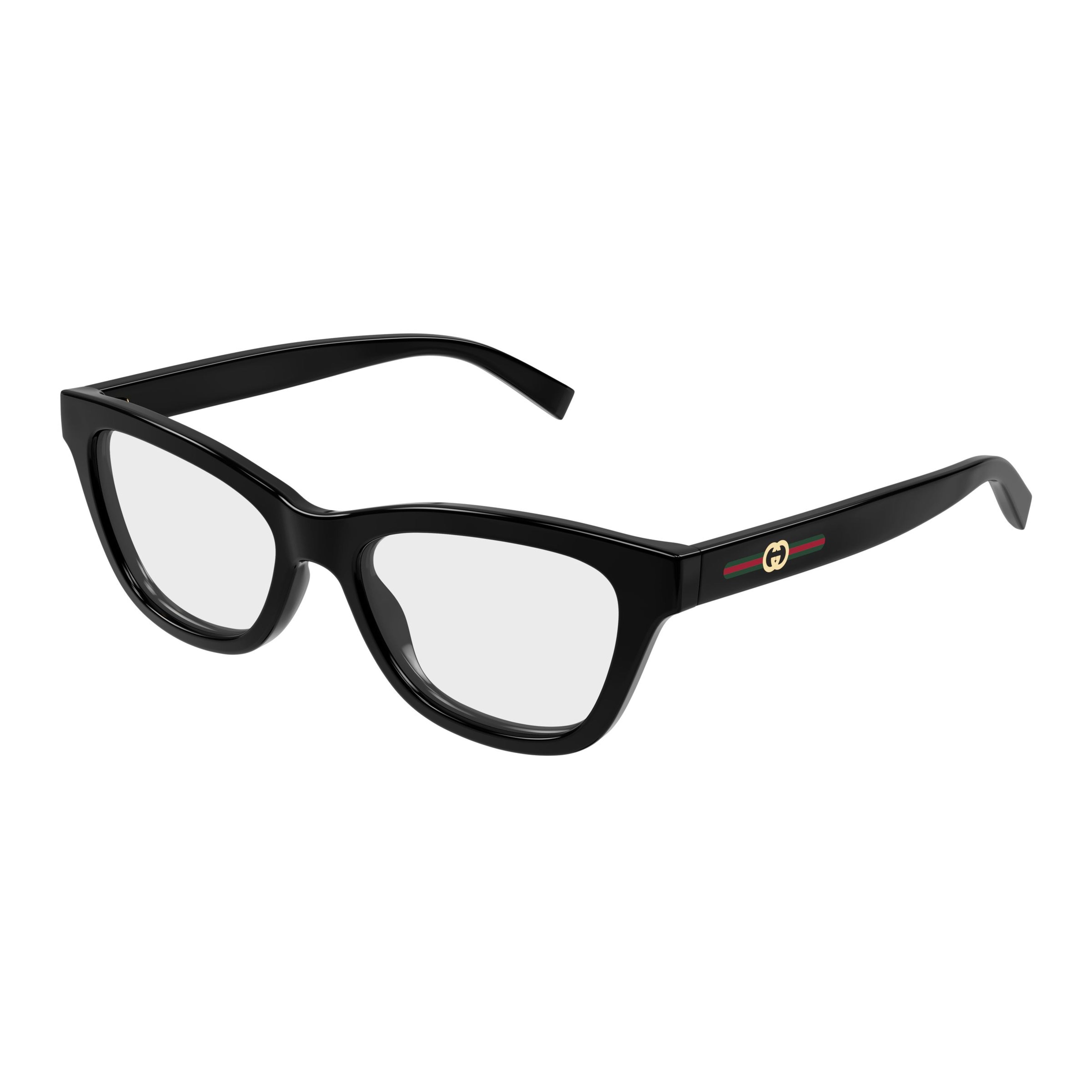 Gg1983o Thick Black Cat-Eye Eyeglasses