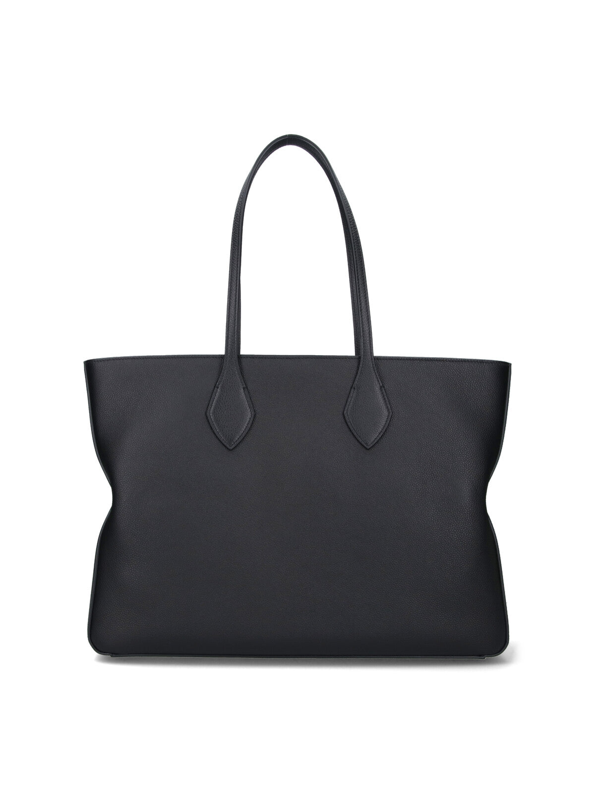 Large Smooth Leather Tote Bag