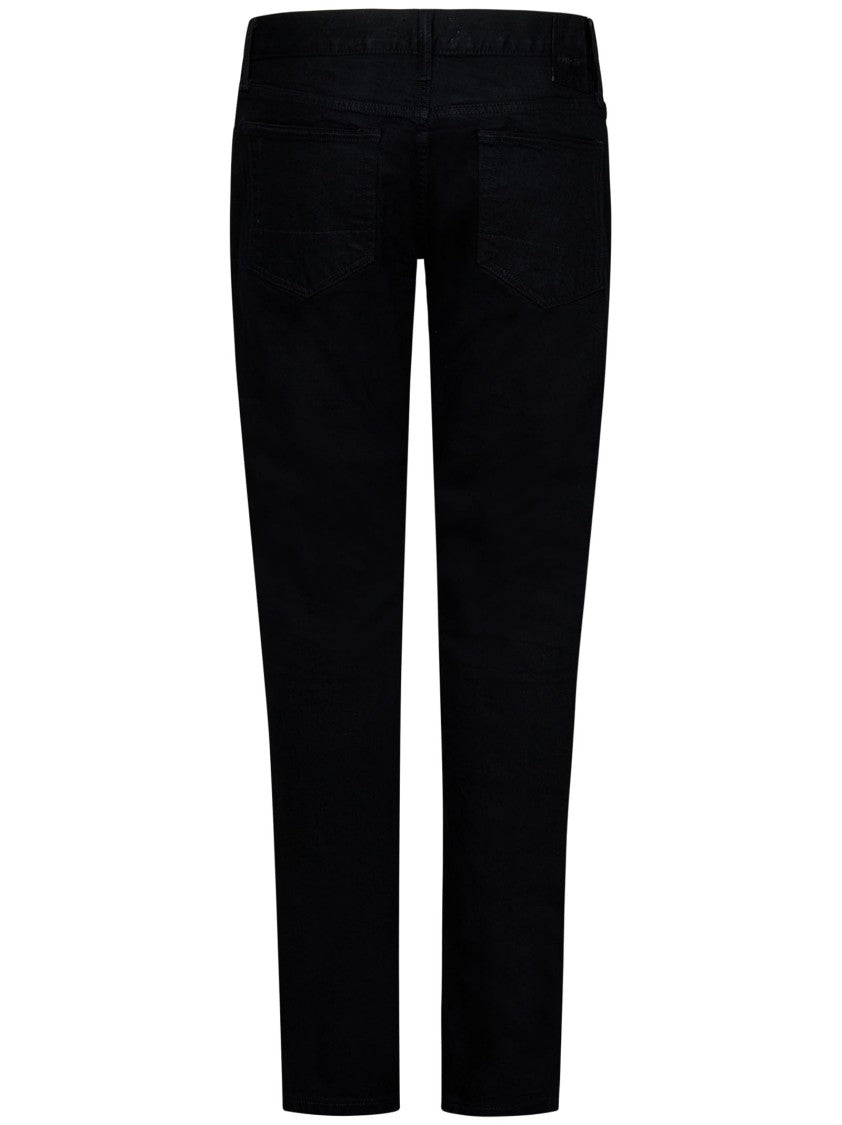 Black Slim-Fit Jeans