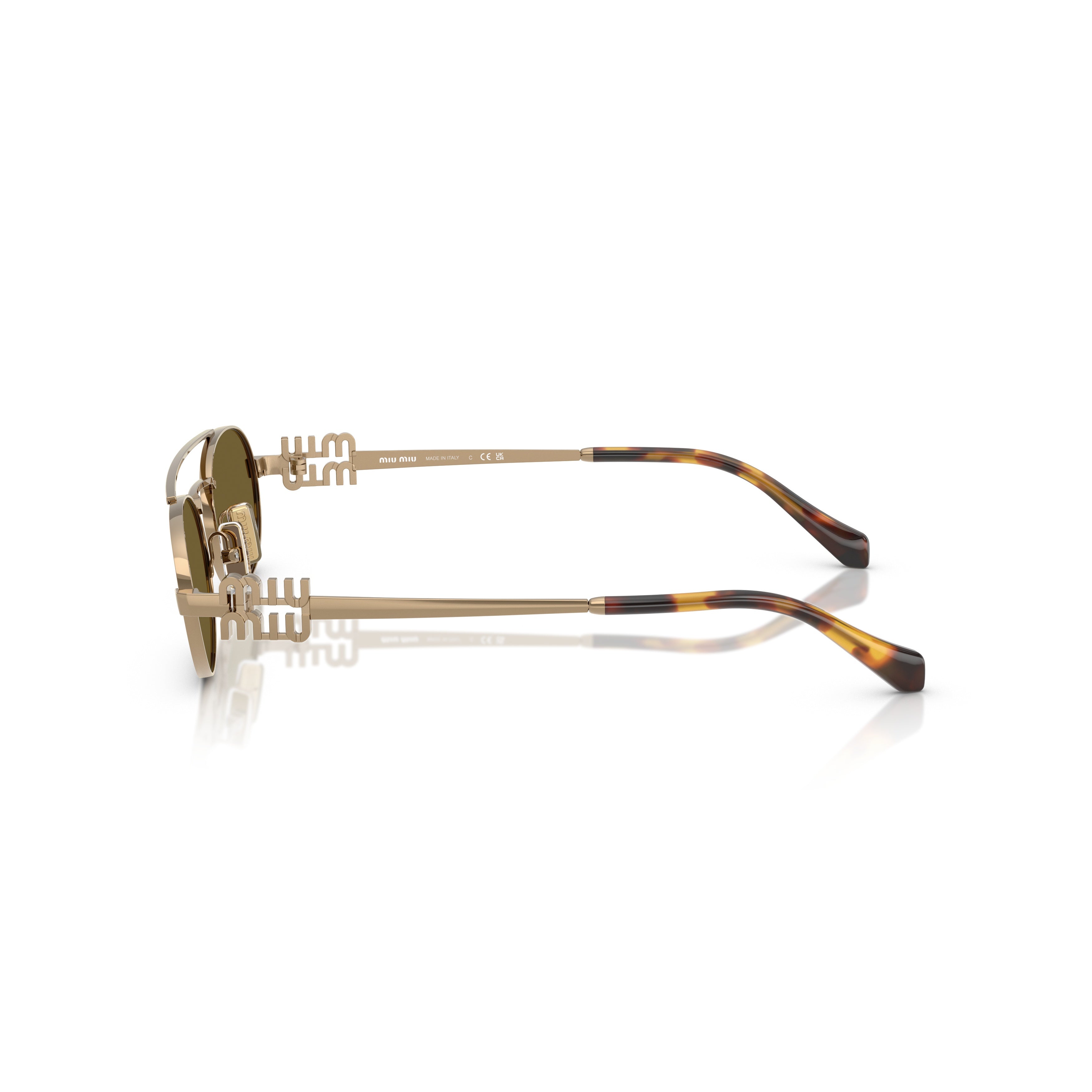 0mu 54zs Oval Lens Sunglasses