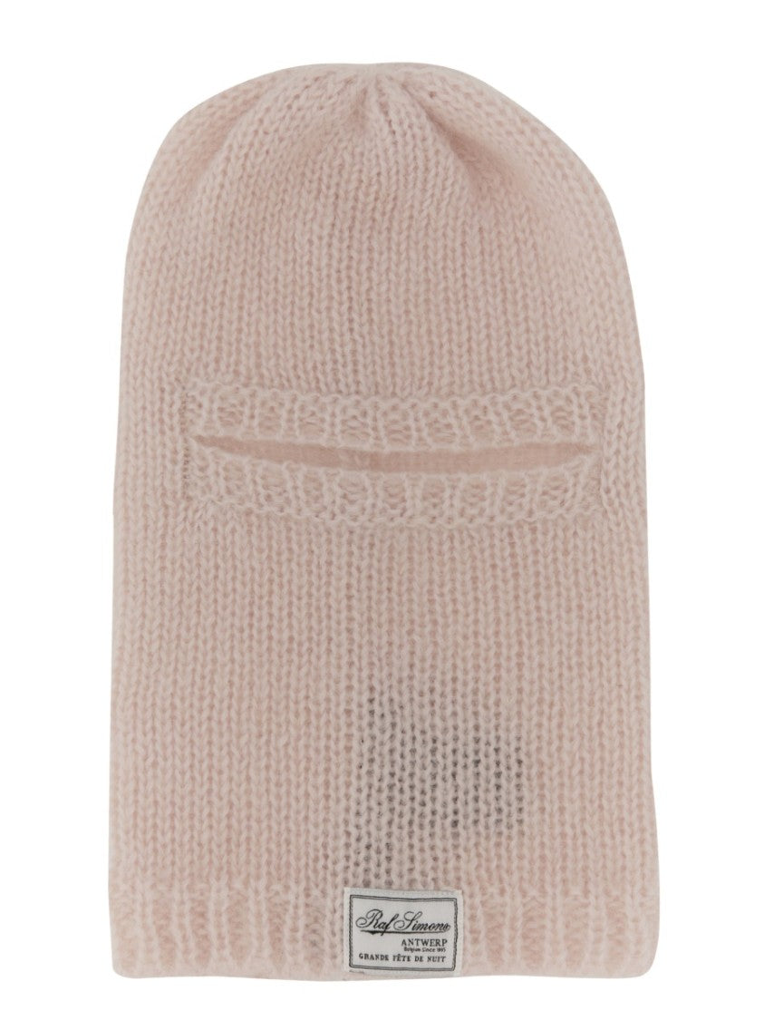 Knitted Mohair Blend Balaclava