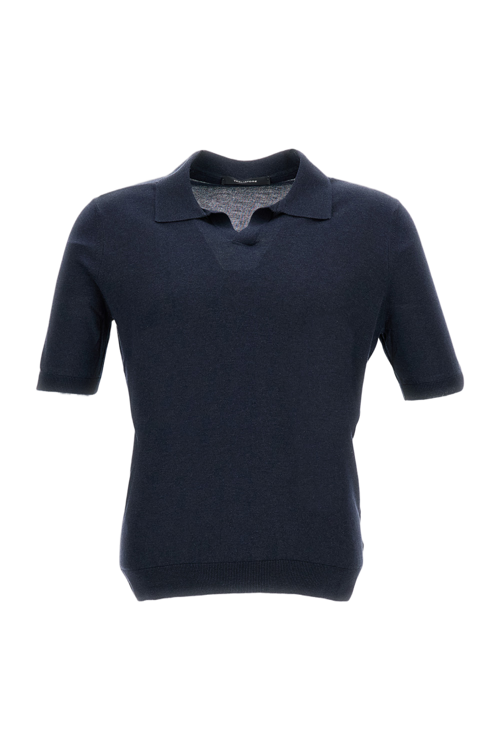 Keith Blue Silk Polo