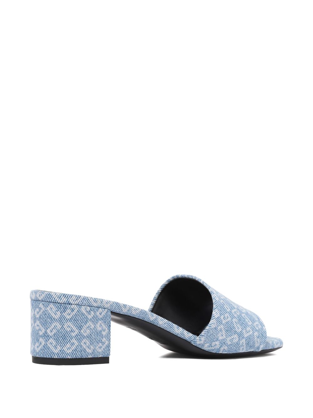 Light Blue Slip-On Sandals