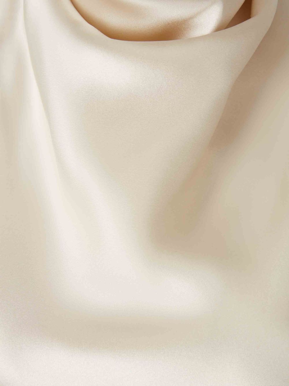 Cowl Neck Satin Top