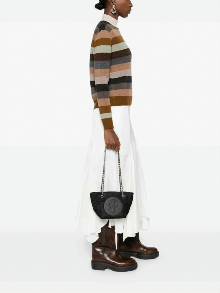 Nylon Tote Bag With Embossed Logo