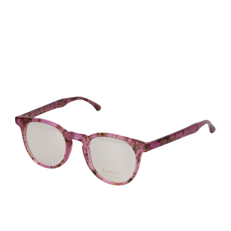 Kuba Translucent Pink and Brown Tortoiseshell Eyeglasses