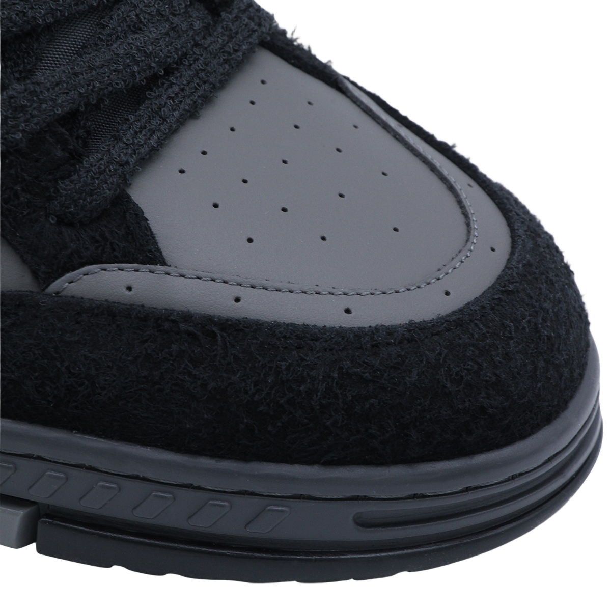 Low-Top Sneakers and White Rubber Sole