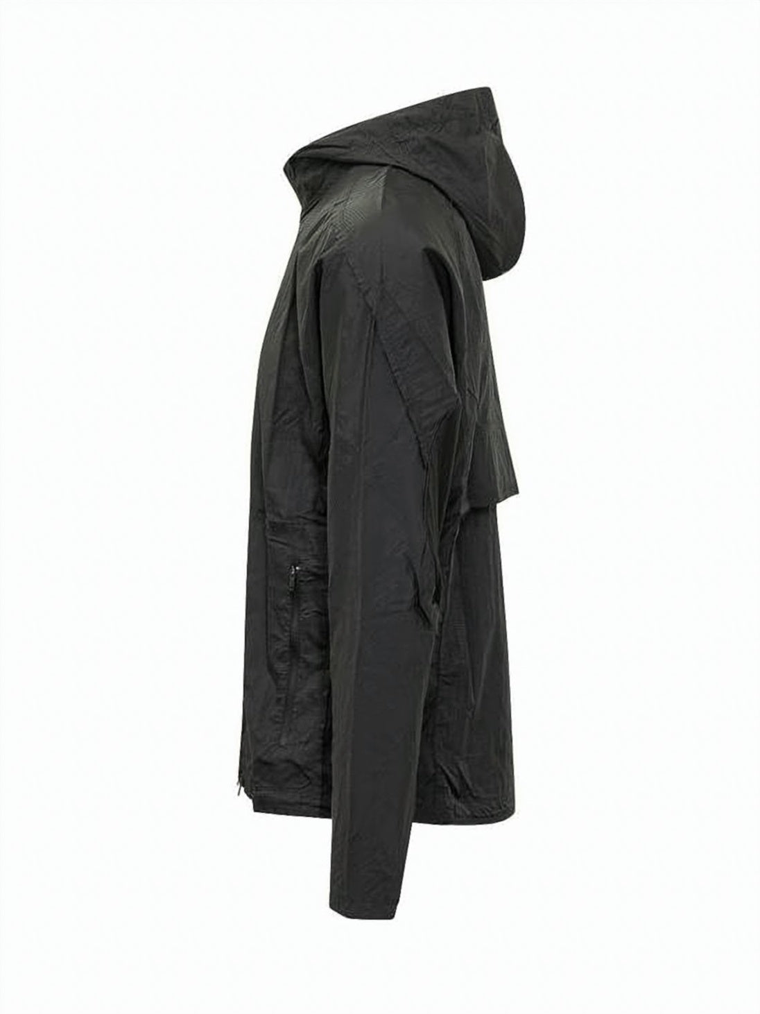 Lightweight Hooded Jacket with Vented Back Panel