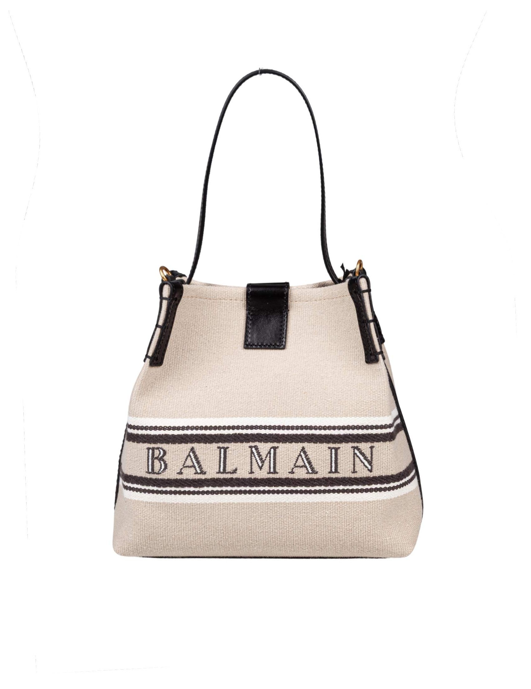 Release Canvas & Leather Bucket Bag