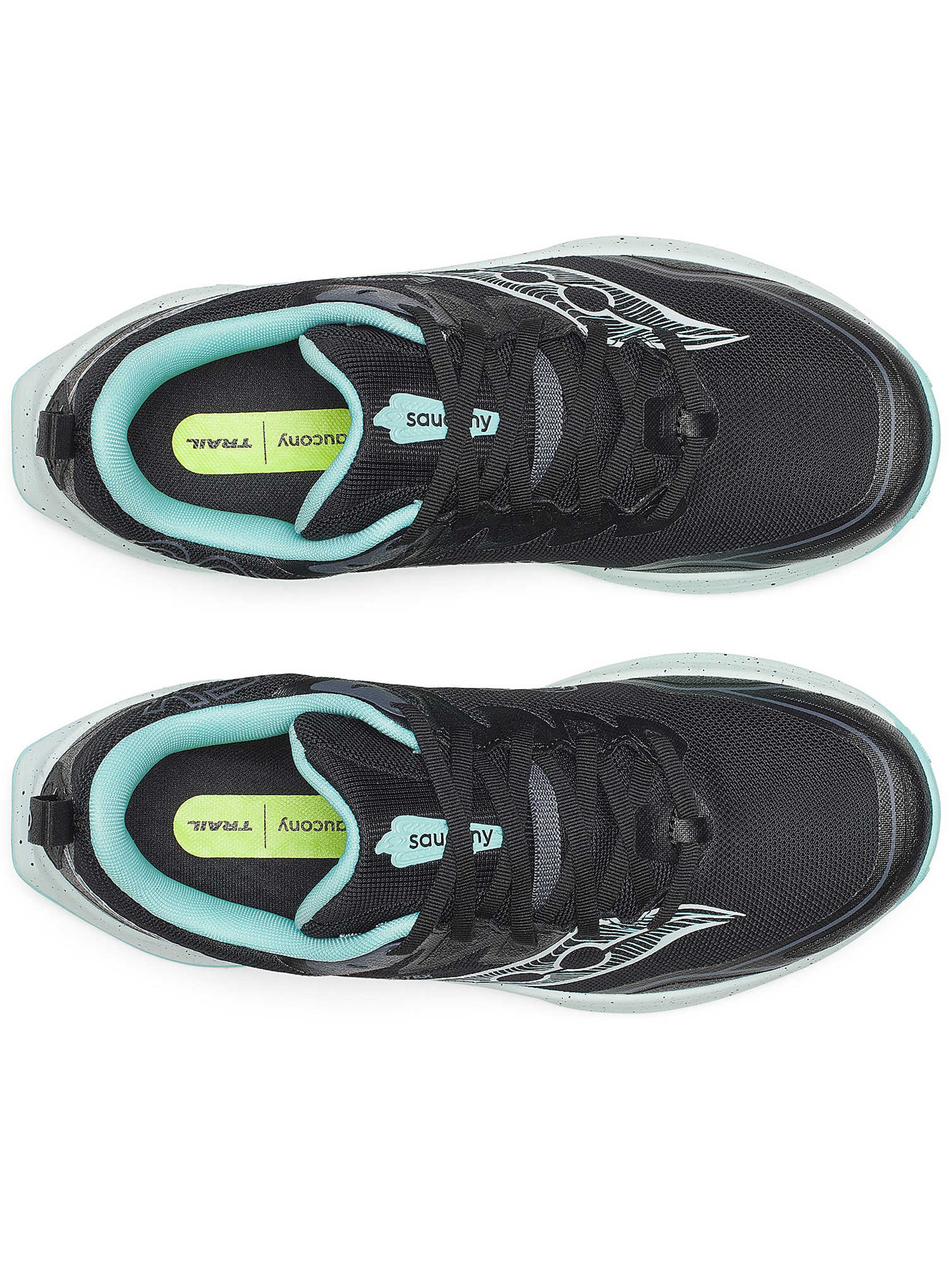 Trail Running Sneakers with Vibram Outsole and Dynamic Contrast