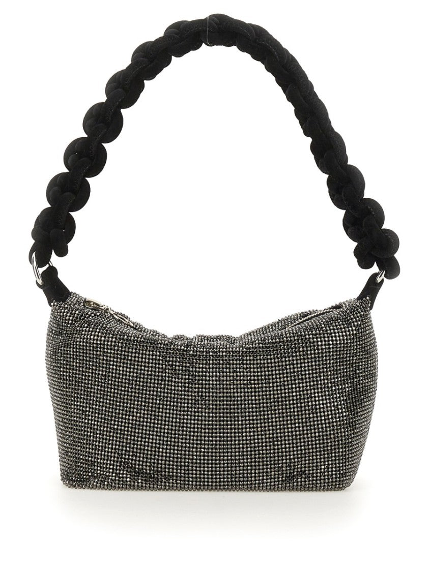 Bag With Knotted Handle And Textured Surface