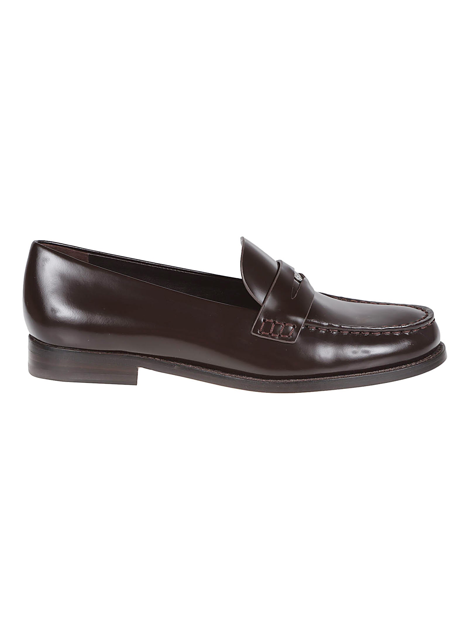 Polished Calfskin Flat Shoes