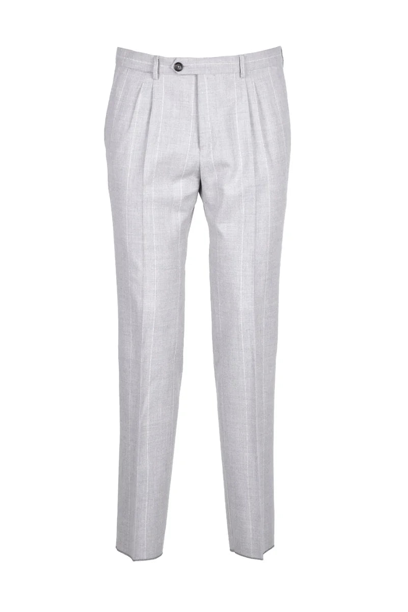 Wool Suit - Light Grey
