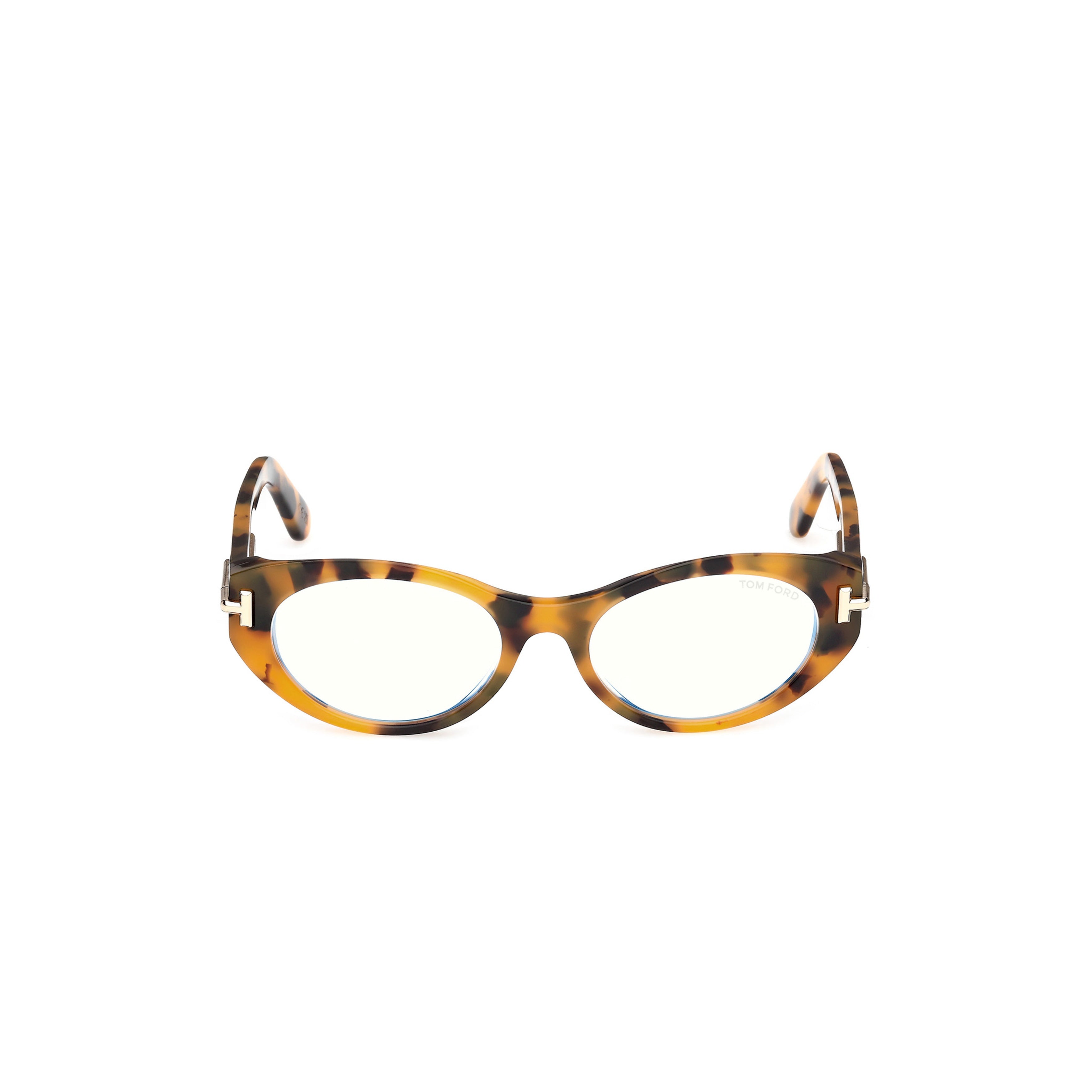 Ti5015-B Tortoiseshell Oval Frame Eyeglasses