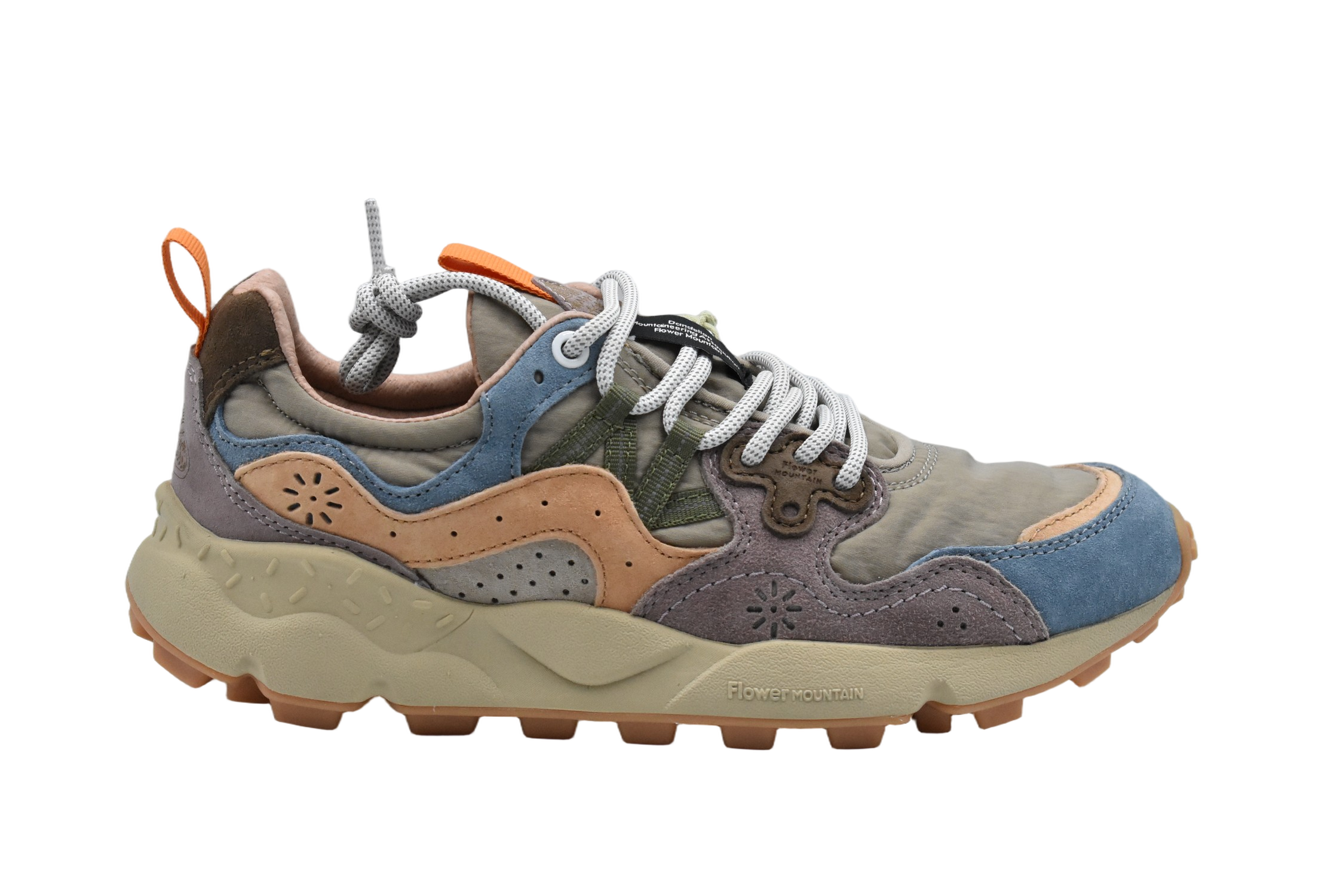 Papaya-Petroleum Low Shoes