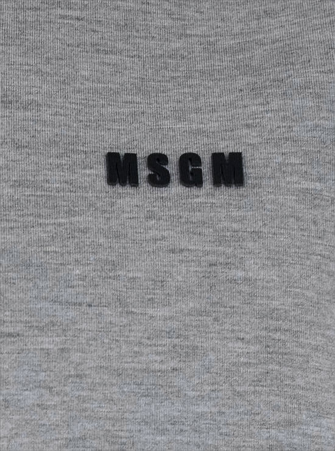 Cropped Heathered Grey Hoodie