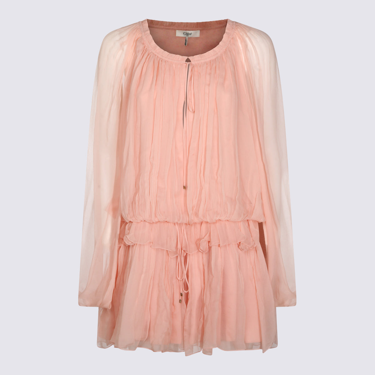 Silk Mini Dress