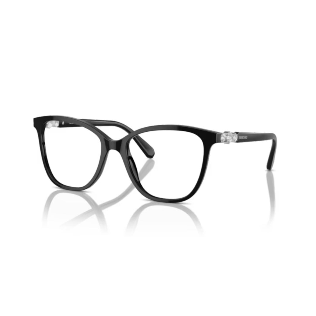 0sk2020 Black Acetate Cat-Eye Sunglasses