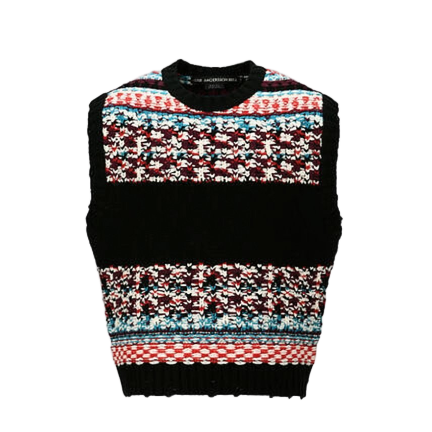 Sleeveless Knitted Sweater Vest