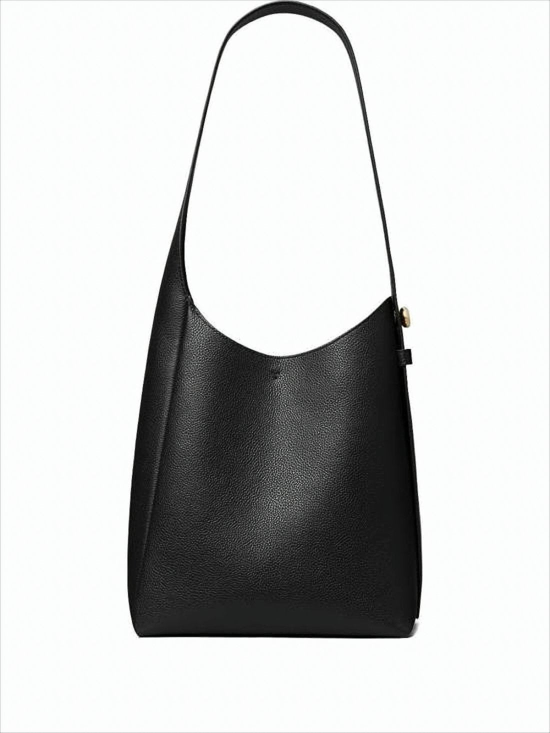 Textured Cow Leather Shoulder Bag