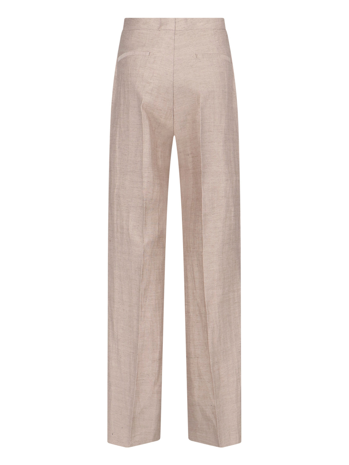 Adrianne Single-Breasted Suit – Beige