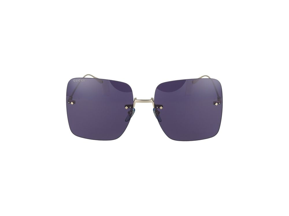 Sunglasses GG1147S 004 gold gold blue 62/19/135