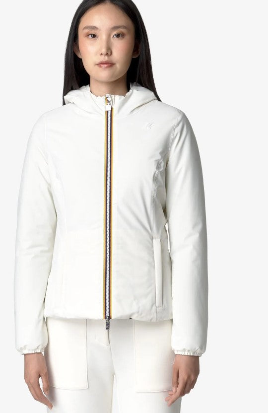Reversible Windproof Jacket With Adjustable Hood