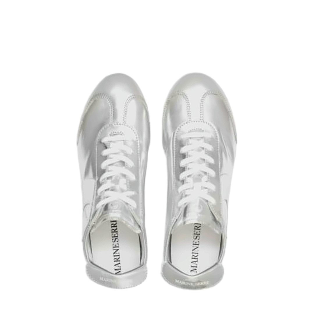 Metallic Finish Sneakers