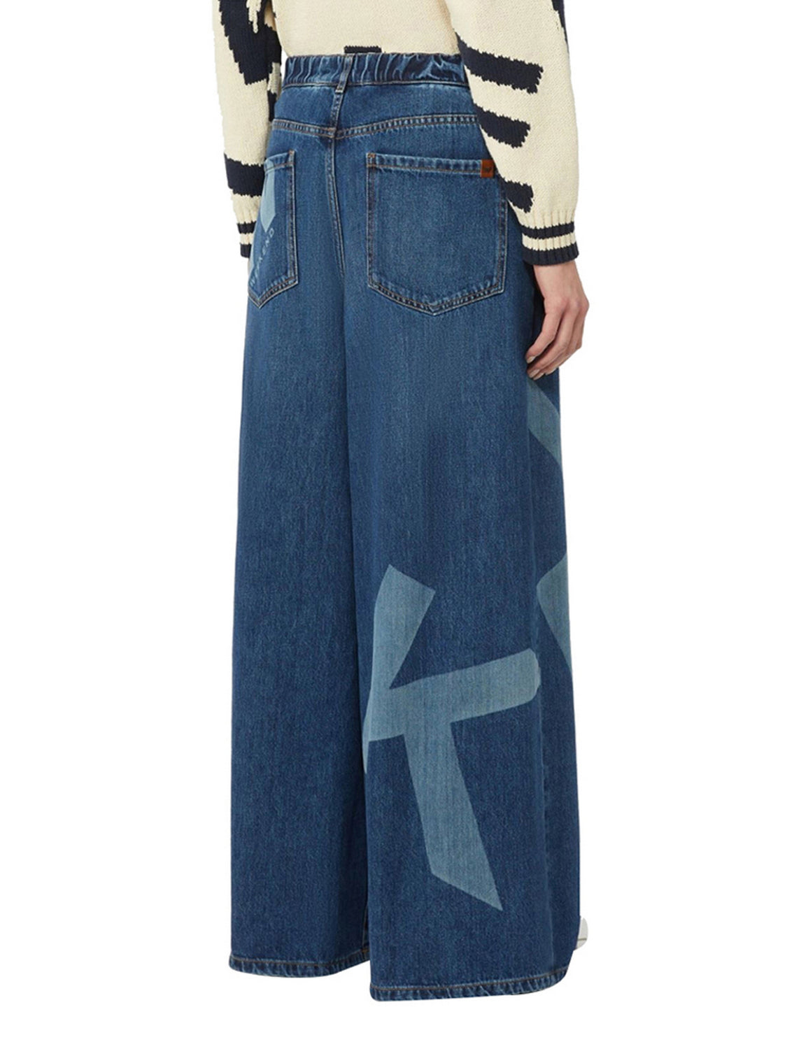 Used Blue Denim Wkdvortice Jeans