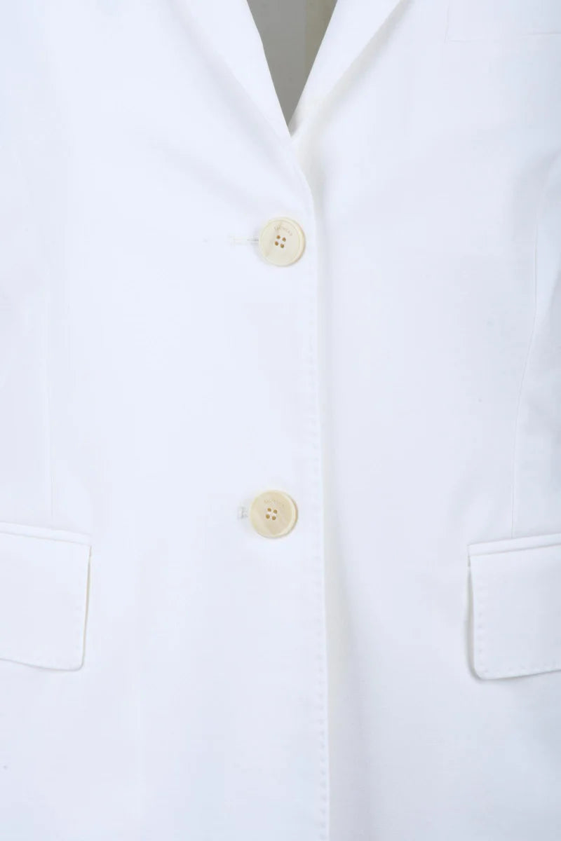Fitted Jacket - White