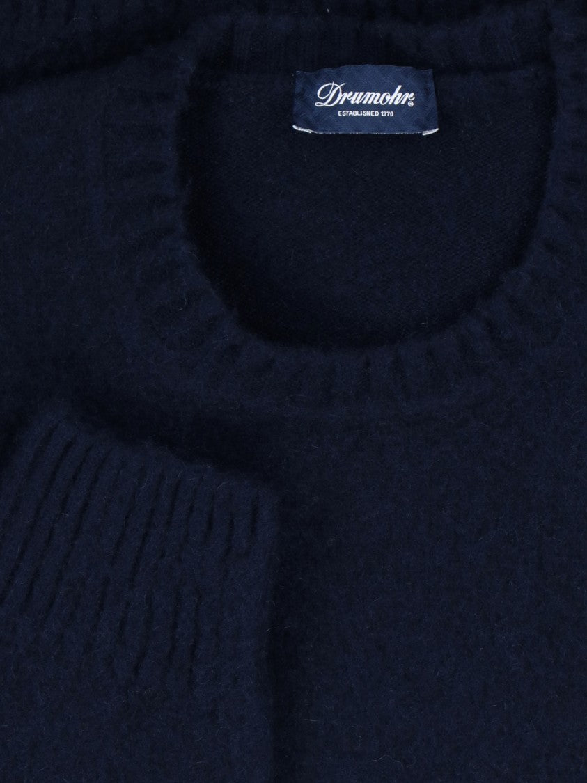 Cashmere Sweater, Blue, Navy Tone