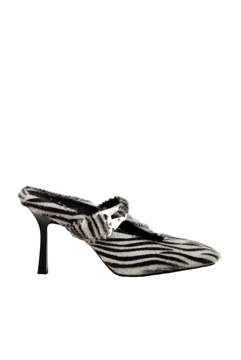 Leather Shoes - Black/White