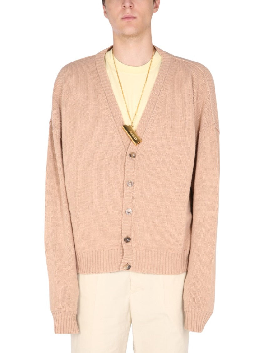 V-Neck Oversized Cardigan
