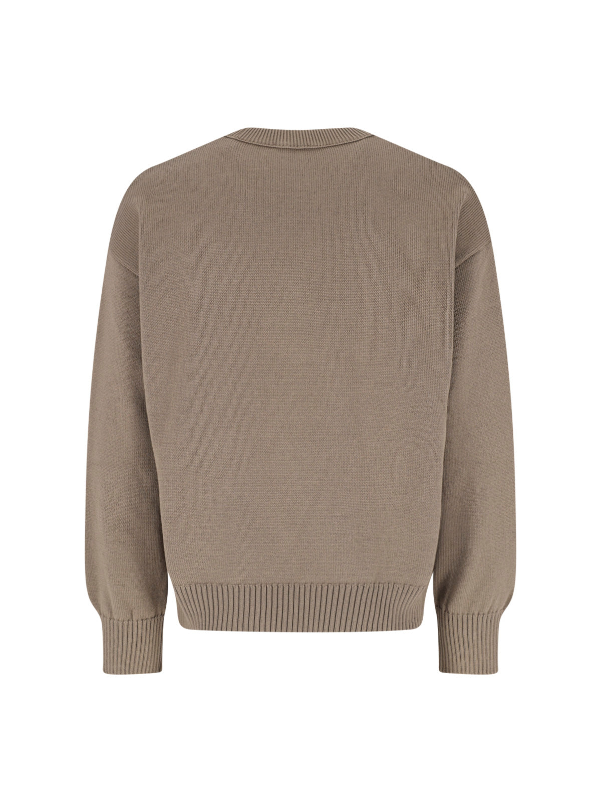 Beige Ami De Coeur Cotton Sweater