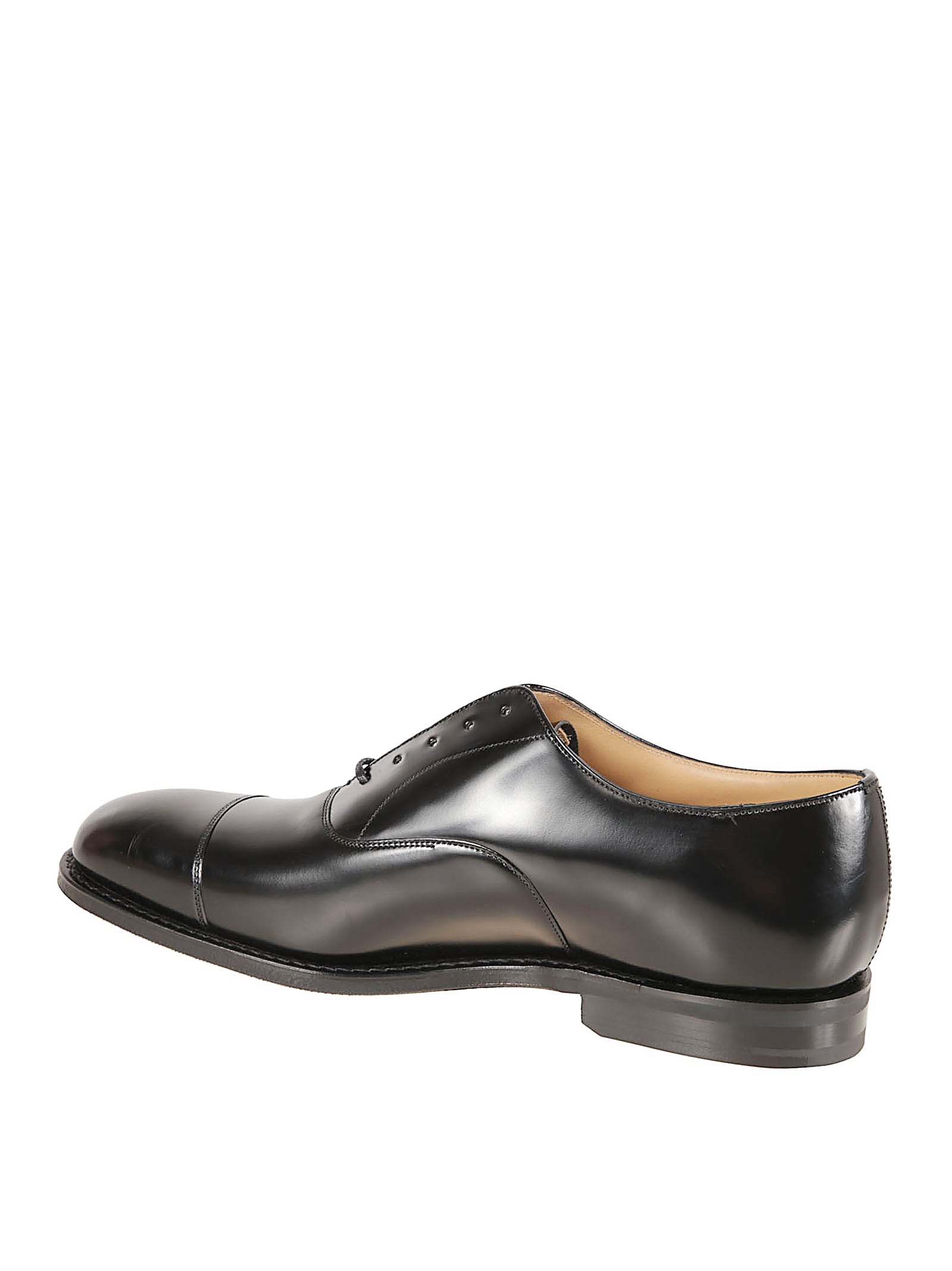 Cap Toe Flat Shoes