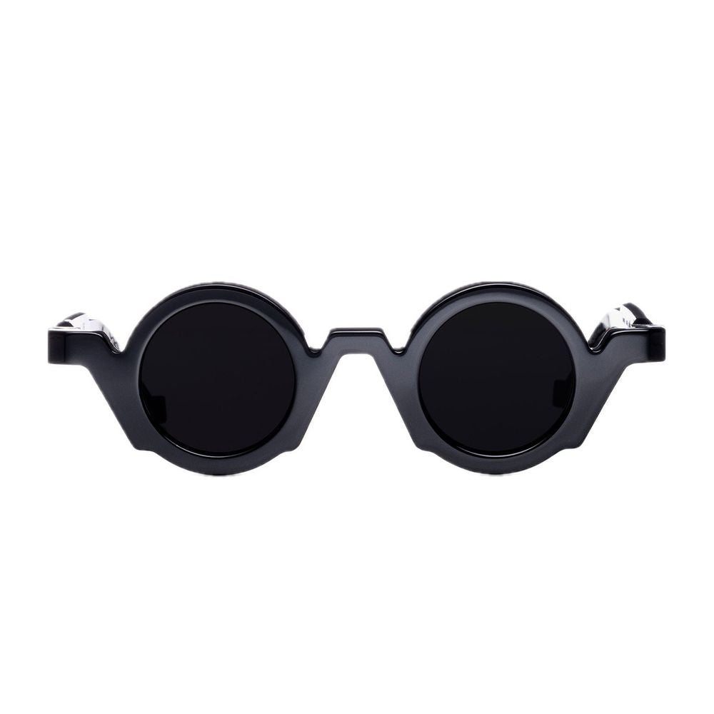 Wl0070 White Label Architectural Black Bio-Acetate Sunglasses