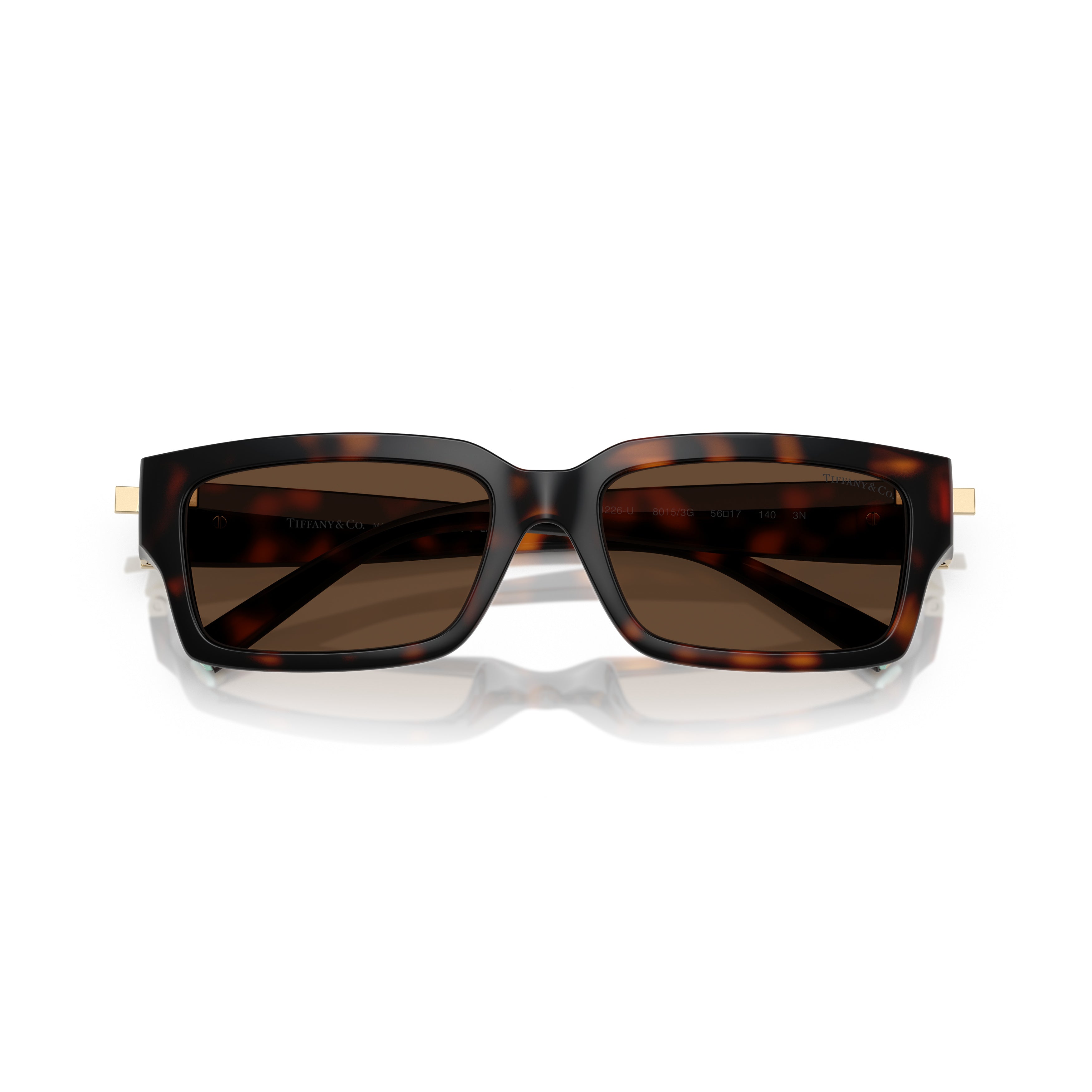0tf4226u Rectangular Tortoiseshell Sunglasses