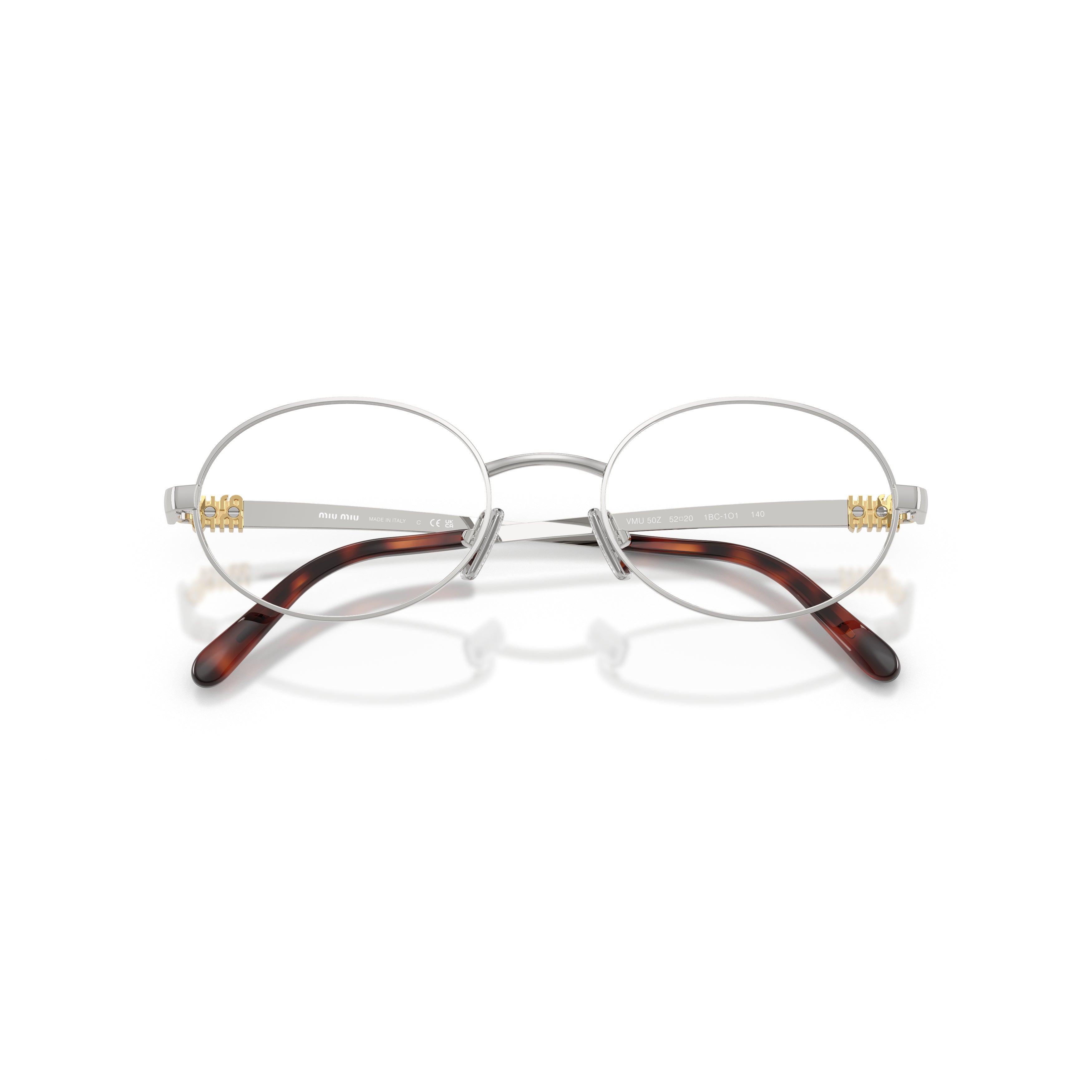 0mu 50zv Oval Metal Sunglasses