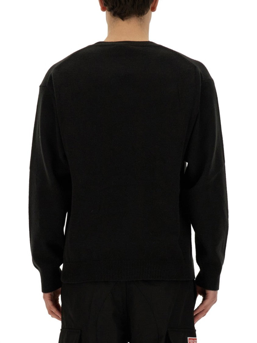 Jersey With Embroidery Boke Flower